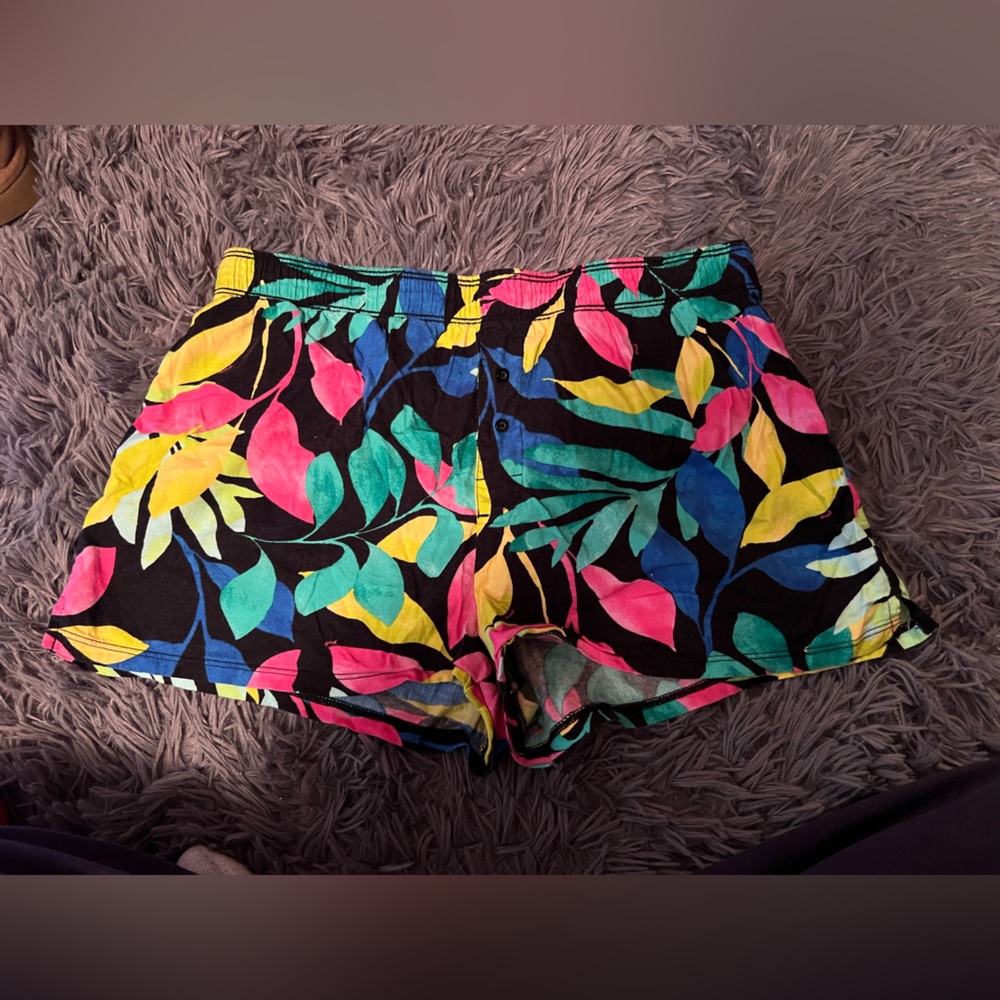 PINK pajama shorts